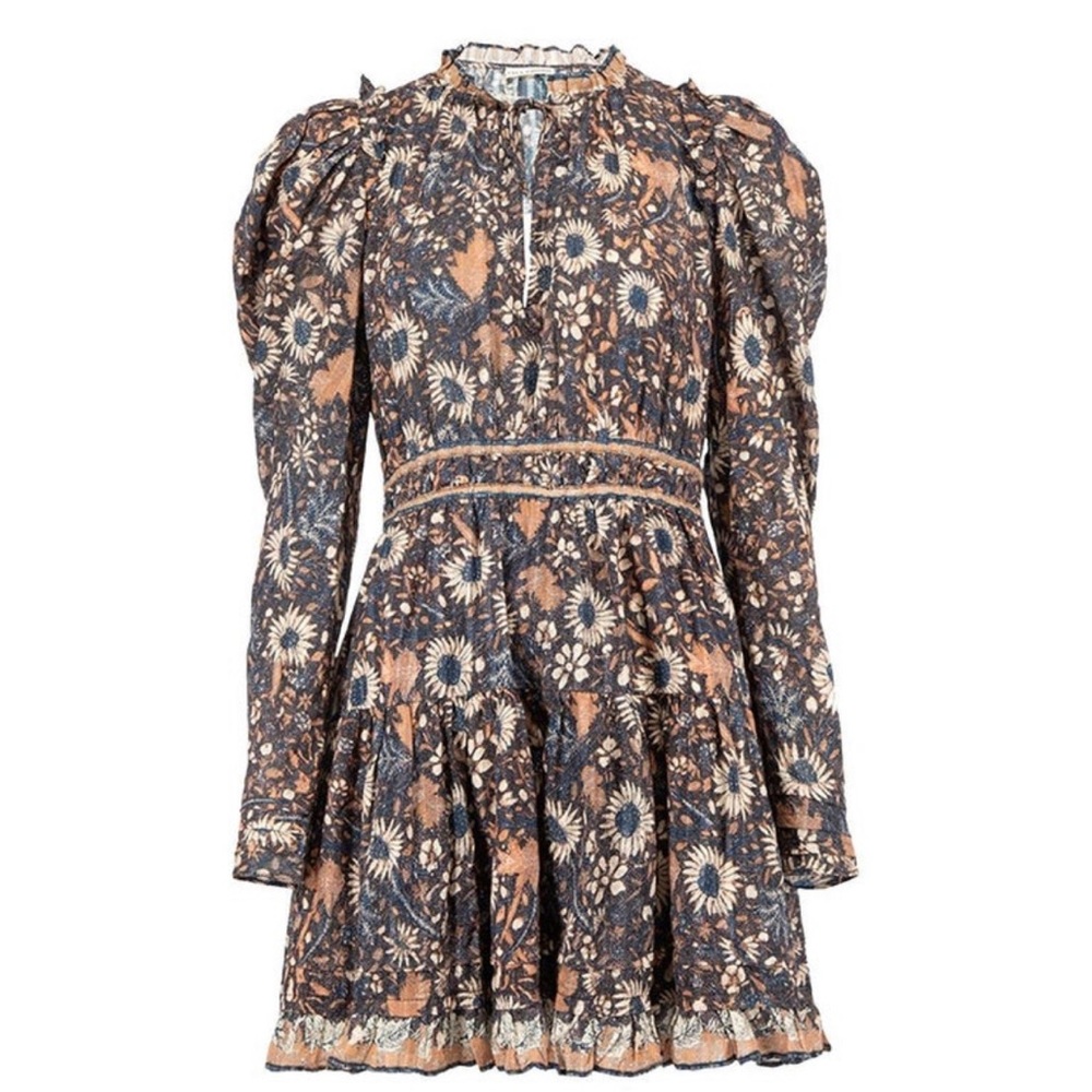 Ulla Johnson Puff Sleeve Mini Dress size 4